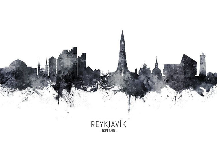 Picture of REYKJAVASK ICELAND SKYLINE