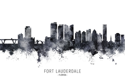 Picture of FORT LAUDERDALE FLORIDA SKYLINE