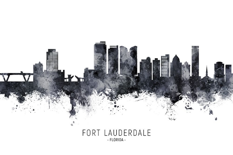 Picture of FORT LAUDERDALE FLORIDA SKYLINE