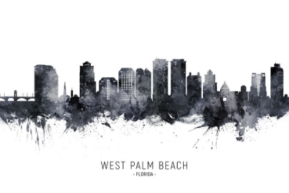 Picture of WEST PALM BEACH FLORIDA SKYLINE
