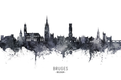 Picture of BRUGES BELGIUM SKYLINE