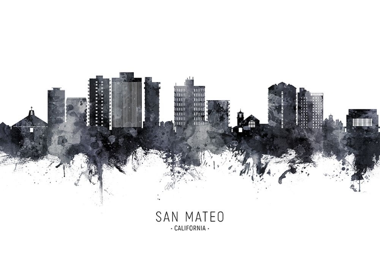 Picture of SAN MATEO CALIFORNIA SKYLINE