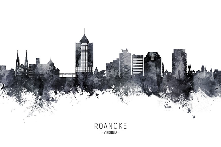 Picture of ROANOKE VIRGINIA SKYLINE