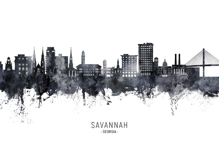 Picture of SAVANNAH GEORGIA SKYLINE