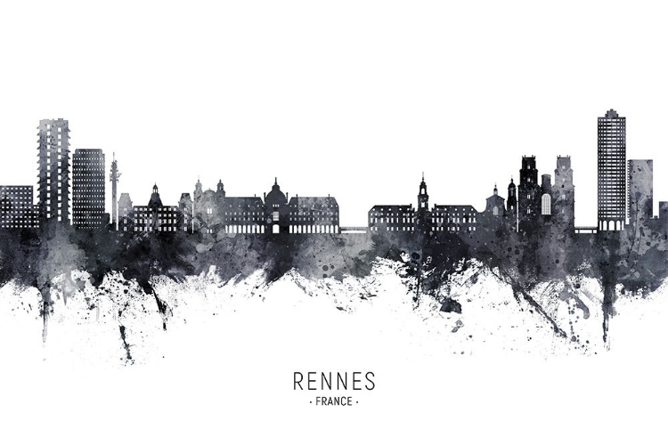 Picture of RENNES FRANCE SKYLINE