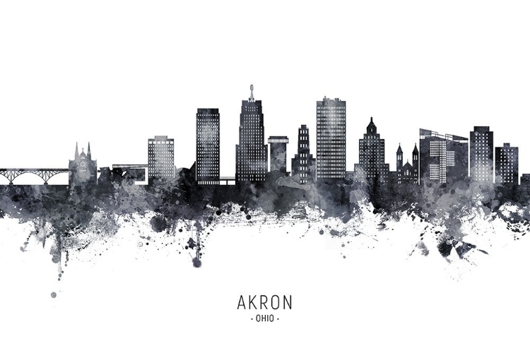 Picture of AKRON OHIO SKYLINE