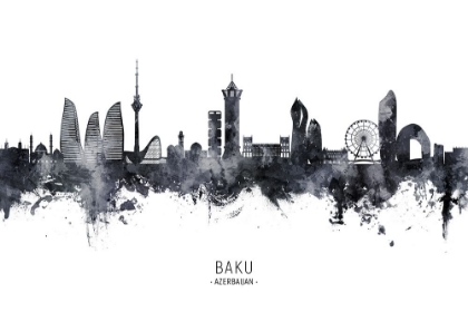 Picture of BAKU AZERBAIJAN SKYLINE