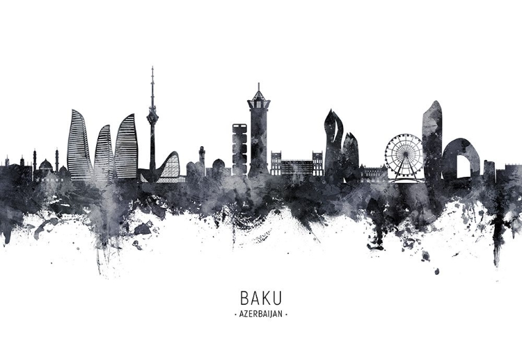 Picture of BAKU AZERBAIJAN SKYLINE