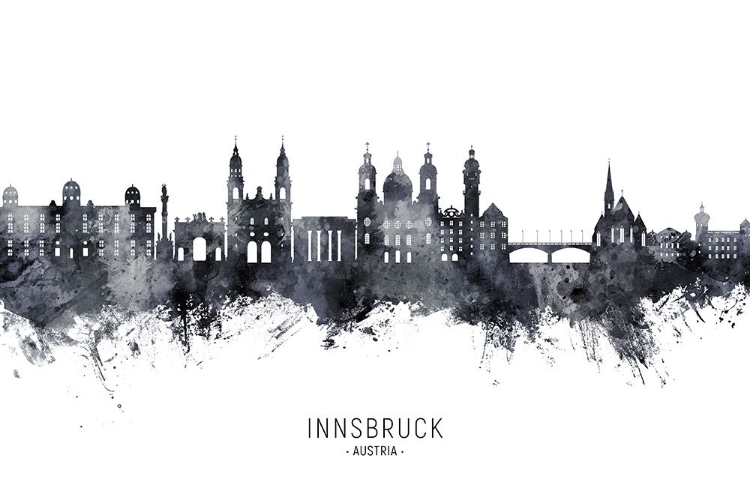 Picture of INNSBRUCK AUSTRIA SKYLINE