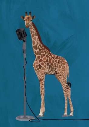 Picture of GIRAFFE MICROPHONE PINK 2 01