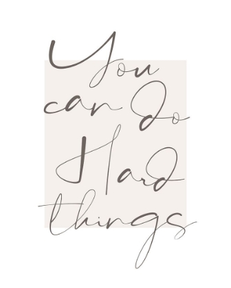 Picture of YOU CAN DO HARD THINGS