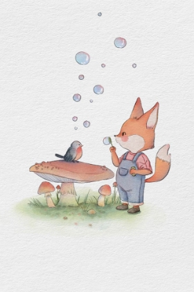 Picture of FOX AND BIRD ILLUSTRATION 1