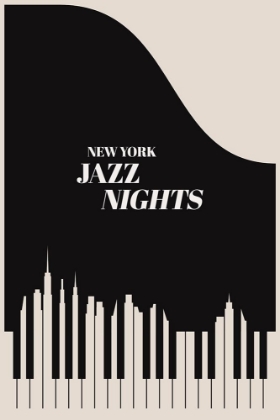 Picture of JAZZ NIGHTS NYC   BLACK