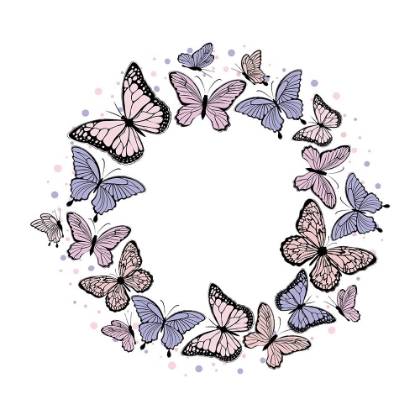 Picture of BUTTEFLY WREATH