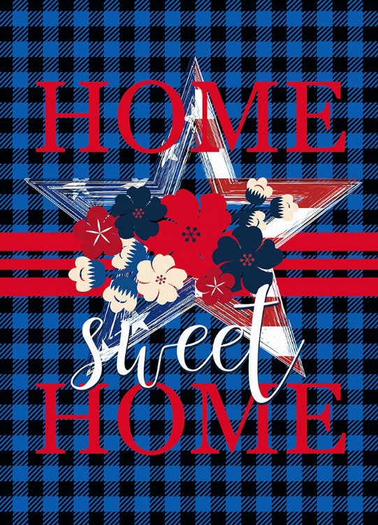 Picture of HOME SWEET HOME PATRIOTIC
