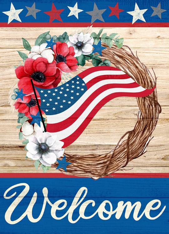 Picture of PATRIOTIC WREATH