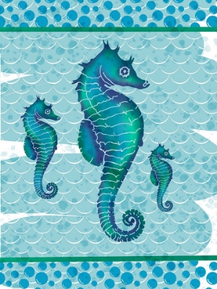 Picture of WATERCOLOR SEAHORSE