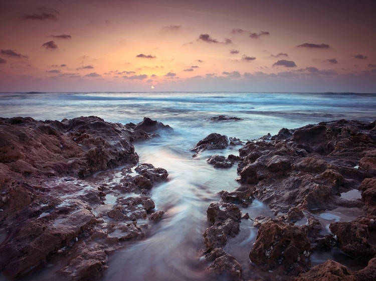 Picture of SUNSET OVER PALMACHIM BEACH, ISRAEL