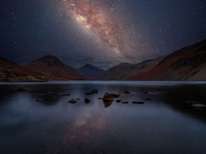 Picture of MILKY WAY ACROSS WASTWATER,-DISTRICT