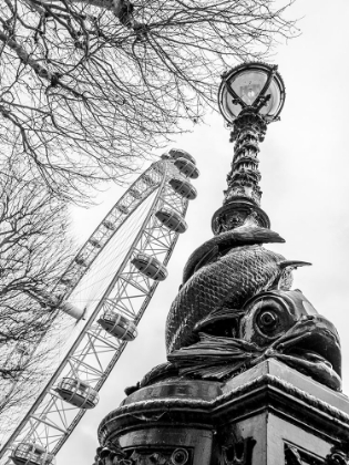 Picture of LONDON EYE AND STREET LAMP