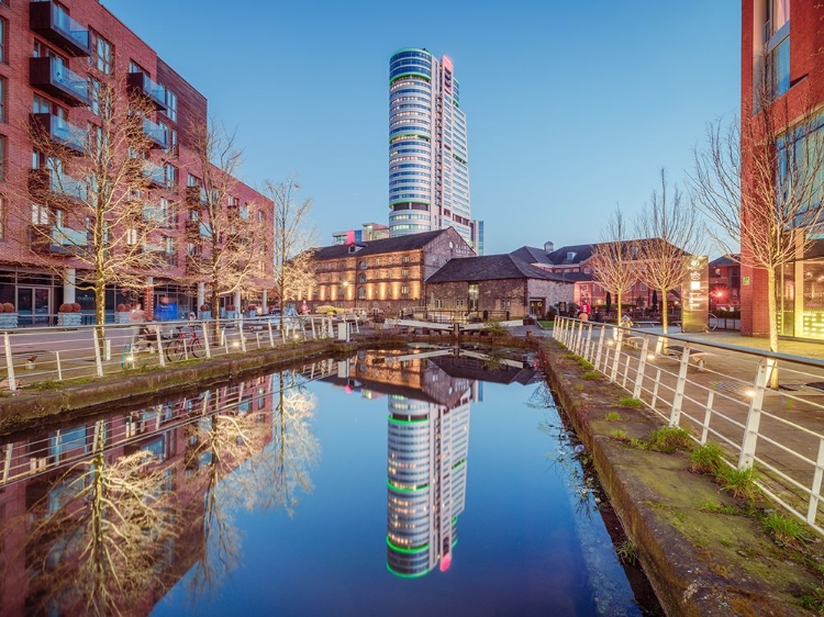 Picture of CANAL REFLECTIONS, LEEDS