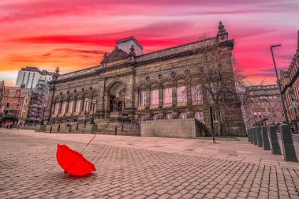 Picture of RED UMBRELLA OUTSIDE-CITY MUSEUM