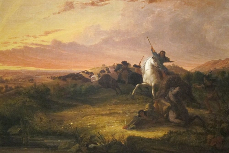 Picture of BUFFALO HUNT