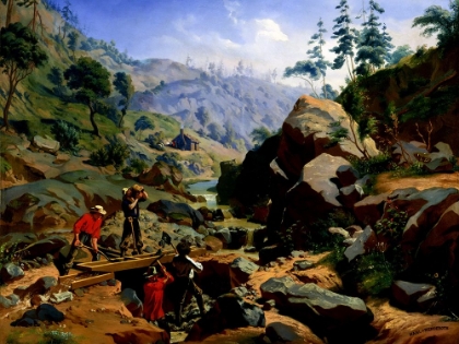 Picture of MINERS IN THE SIERRAS