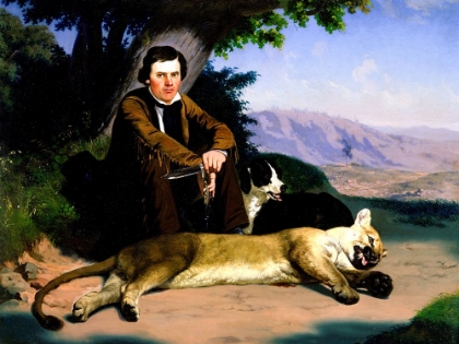 Picture of PETER QUIVEY AND THE MOUNTAIN LION