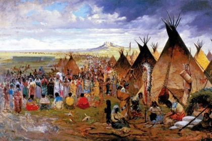 Picture of SIOUX ENCAMPMENT