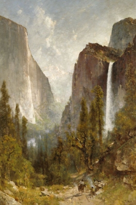 Picture of BRIDAL VEIL FALLS, YOSEMITE VALLEY