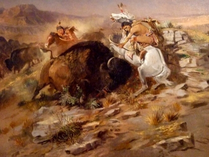 Picture of BUFFALO HUNT