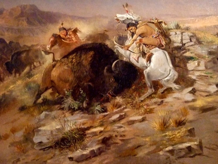 Picture of BUFFALO HUNT