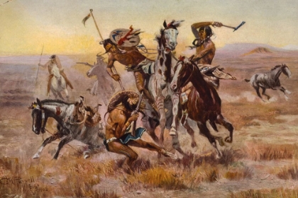 Picture of WHEN SIOUX AND BLACKFEET MET