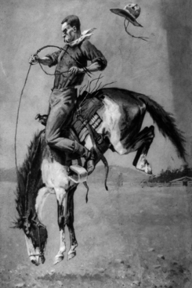 Picture of A BUCKING BRONCO