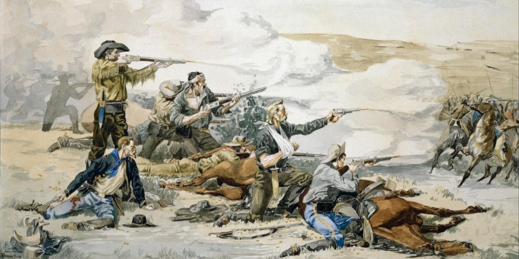 Picture of BATTLE ON BEECHERS ISLAND