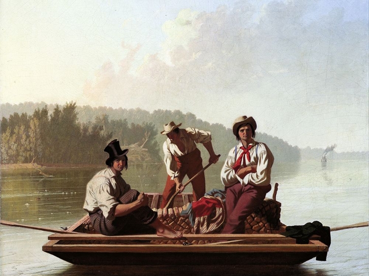 Picture of BOATMEN ON THE MISSOURI