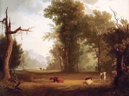 Picture of LANDSCAPE WITH CATTLE
