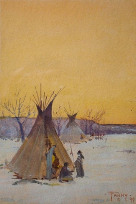 Picture of ENCAMPMENT WINTER OF 1899