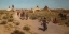 Picture of HUNTING CAMP ON THE PLAINS