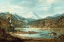 Picture of MOUNTAIN LANDSCAPE WITH INDIANS
