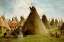 Picture of PRAIRIE INDIAN ENCAMPMENT