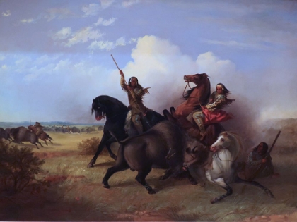 Picture of THE BUFFALO HUNT