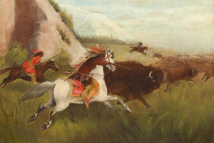 Picture of BUFFALO HUNT