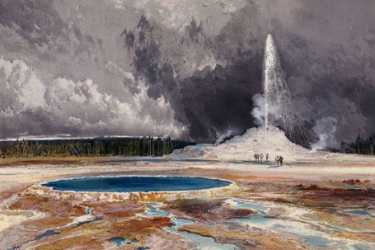 Picture of CASTLE GEYSER, YELLOWSTONE NATIONAL PARK