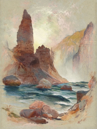Picture of TOWER AT TOWER FALLS