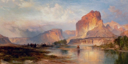 Picture of CLIFFS OF GREEN RIVER