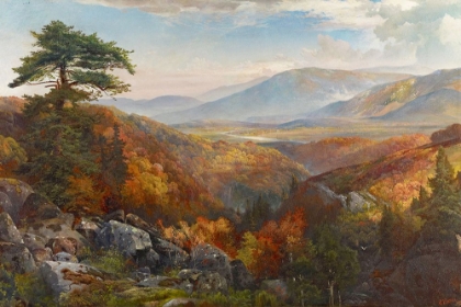 Picture of VALLEY OF THE CATAWISSA IN AUTUMN
