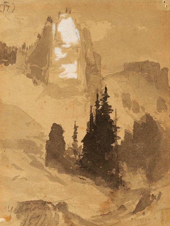 Picture of YELLOWSTONE, 1871