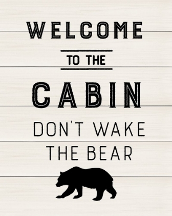 Picture of WELCOME TO THE CABIN